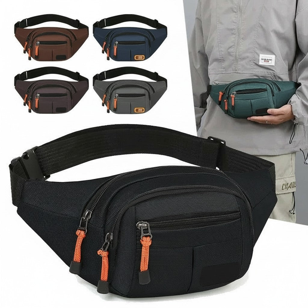 Reise-Bauchtasche mit RFID-Fach
