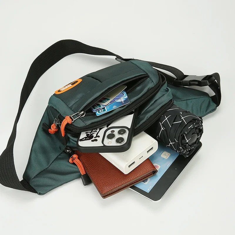 Reise-Bauchtasche mit RFID-Fach