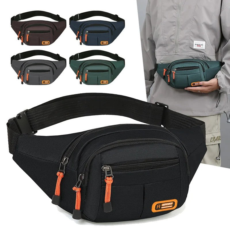 Reise-Bauchtasche mit RFID-Fach