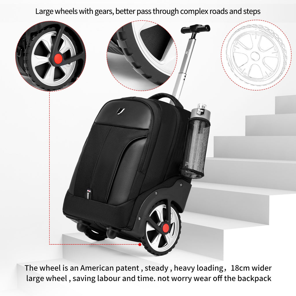 Business-Trolley-Rucksack mit Laptopfach · 20 Zoll
