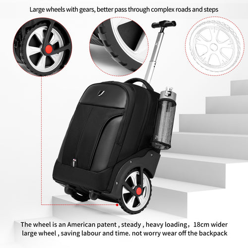 Business-Trolley-Rucksack mit Laptopfach · 20 Zoll
