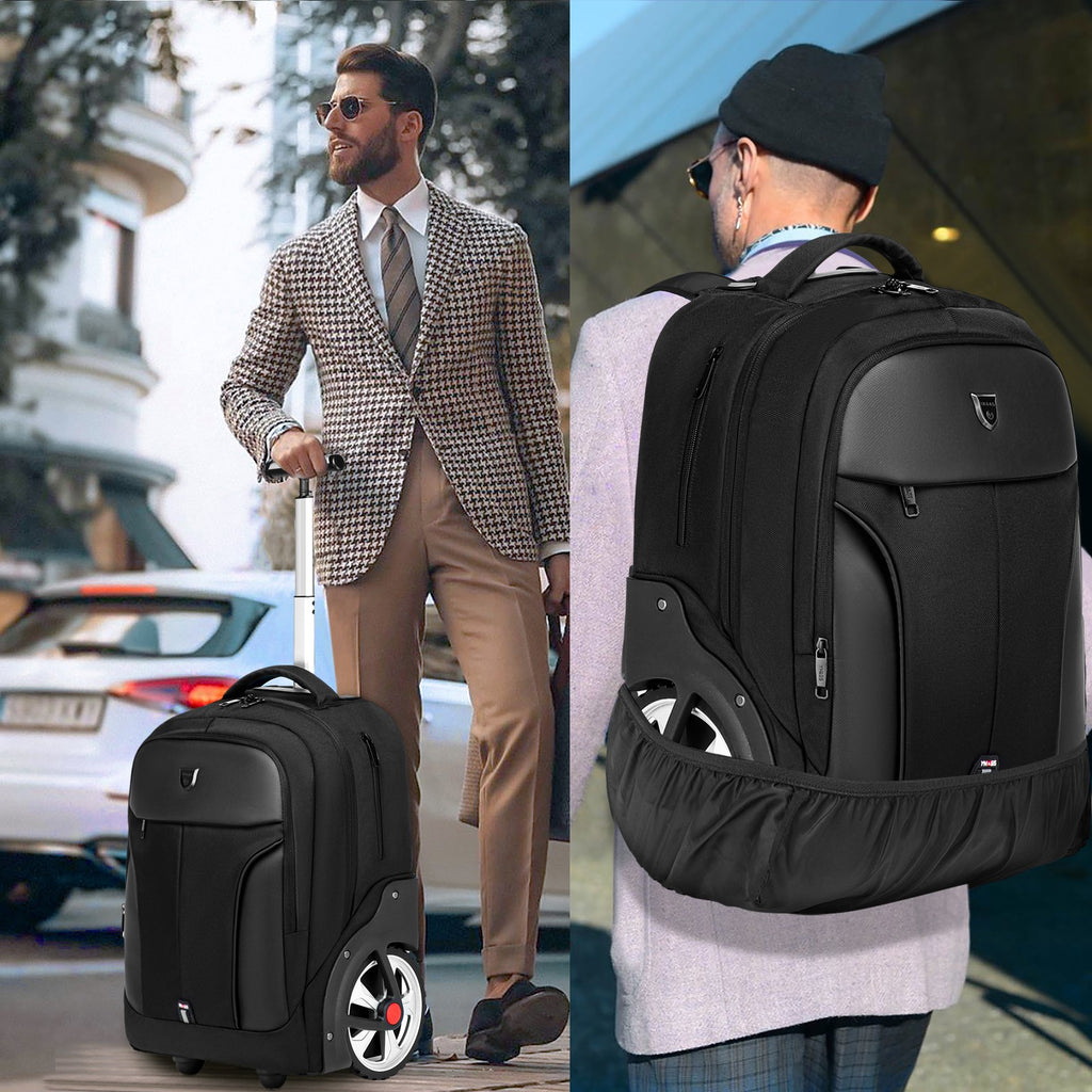 Business-Trolley-Rucksack mit Laptopfach · 20 Zoll