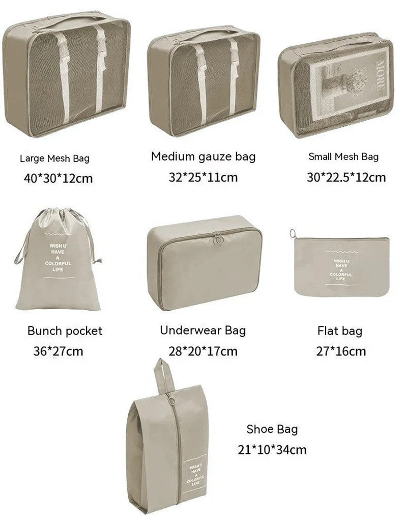 Packwürfel-Set 7-teilig